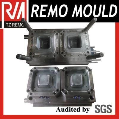 2 Cavity Thin Wall Container Bottom Mould