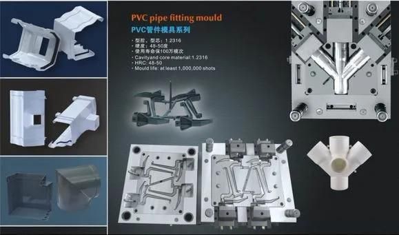 PVC Drainage Pipe Cross Fitting Mould