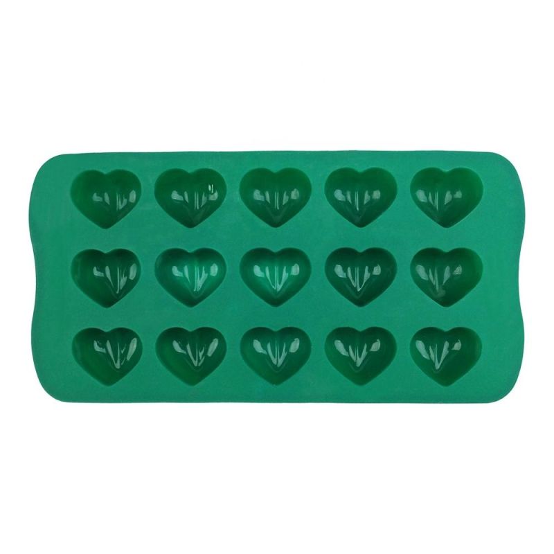 Home Heart Shape Candy Mold Silicone Chocolate Mold Cake Mold