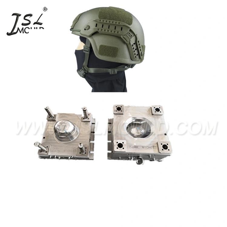 Combat Helmet Shell Compression Mould