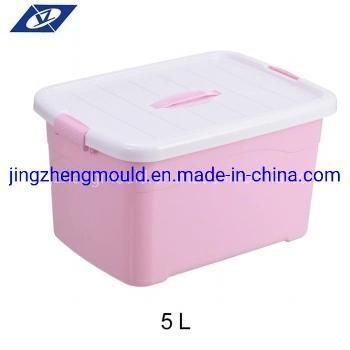 Plastic Injection Crate Mould (JZ-P-D-01-015_A)