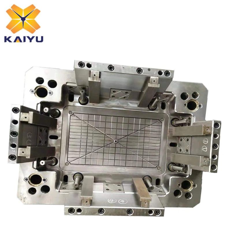 OEM Plastic Fruit Vegetables Basket Crate Injection Mold Shopping Bastet Mould