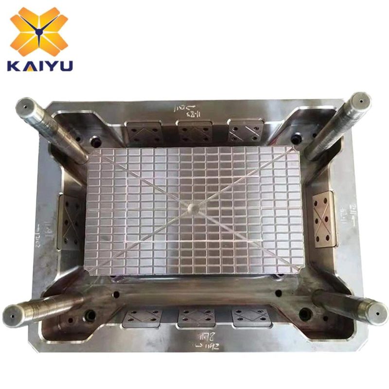 Taizhou Professional Injection Plastic Vegetable Basket Mould Plastic Vegetable Crate Mould