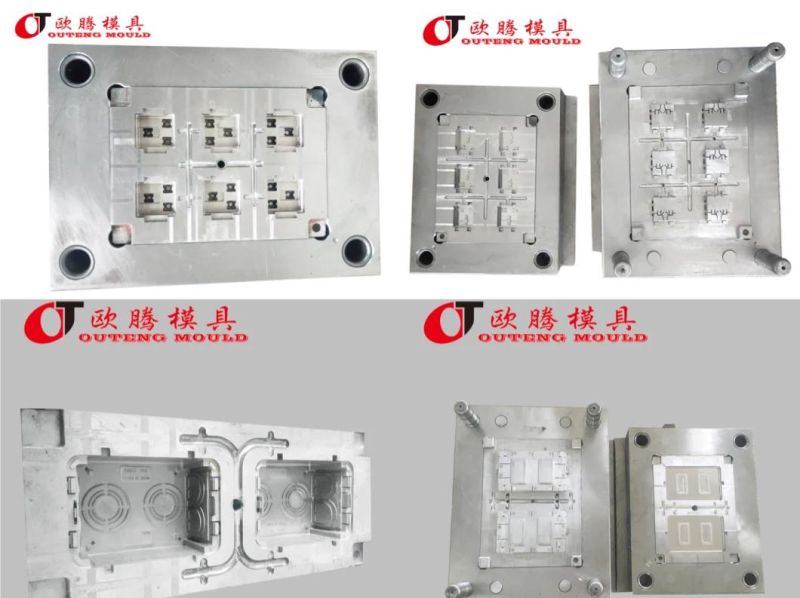 Plastic Injection Mould Tooling for Distribution Box Cover