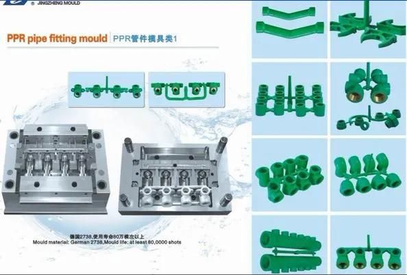 PVC Push-Fit Injection Pipe Fittin Mould/Collapsible Core Fitting Mould