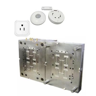High Precision OEM Custom Plastic Wall Socket Injection Mold Electric Plugs Moulds Wall ...