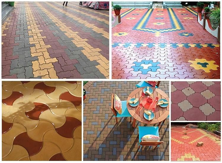 Customized All Kinds of Beautiful Designs Plastic Concrete Paving Molds