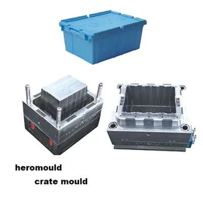 Plastic Injection Mold Plastic Heavy Duty Crate Mould Plastic Logistic Crate Injection ...