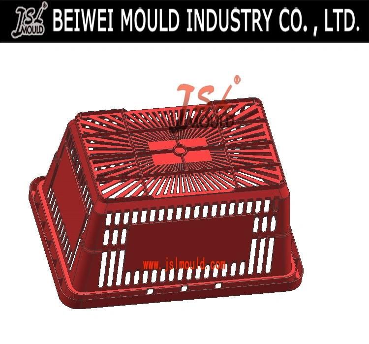 Injection Shopping Basket Plastic Mould