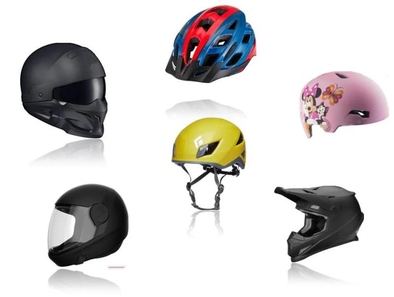 Full Face Motorcycle Helmet Kid′s Bike Safety Helmet OEM Style Injection Molding