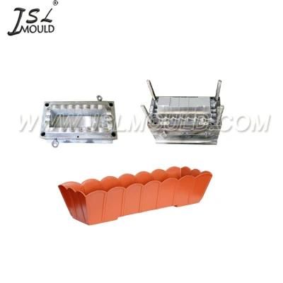 Garden Injection Rectangular Plastic Plant Pots Mould