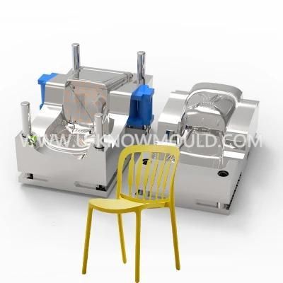 Plastic Chair Mold Supplier Armless Chair Injection Mould