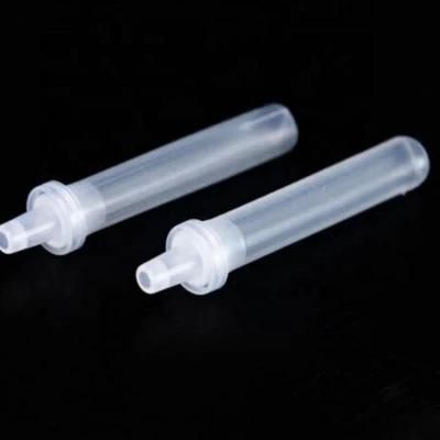 Microcentrifuge Plastic DNA Nasal Swab Sampling Extraction Transparent Collection