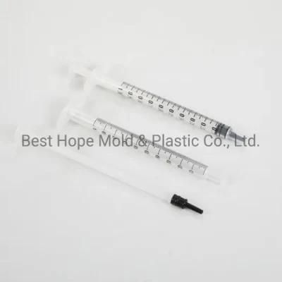 Injection Mold for 1ml Syringe Mold with Luer Slip