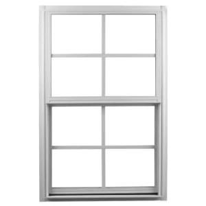 Conciseness Style Soundproof Hollow Glass Design Double Hung Window