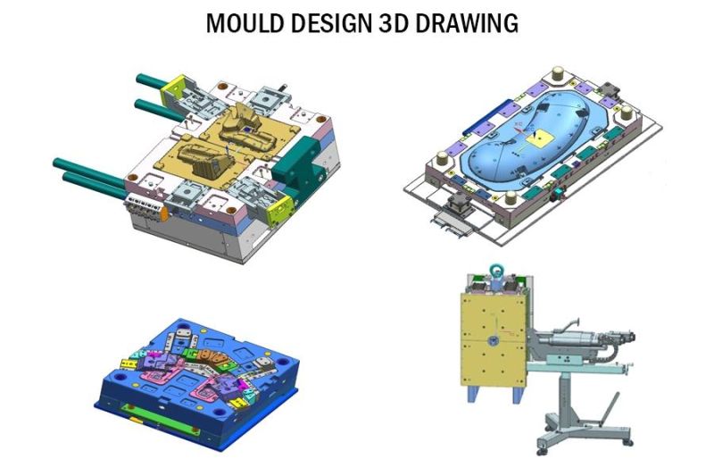 Plastic Injected Makers Customize ABS Electronic Enclosure Injection Molding