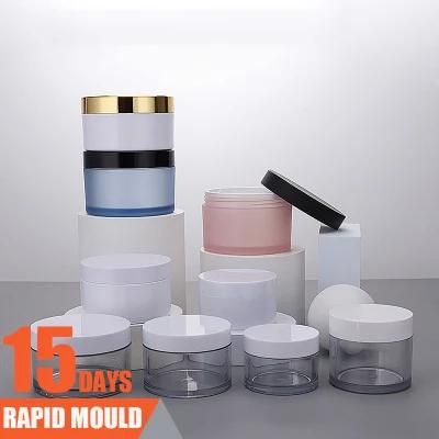 Cosmetic Plastic Jar Injection Molding Skin Care Packing Case Inject Mould