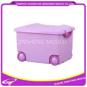 Plastic PP Basket China Mould with Wheel