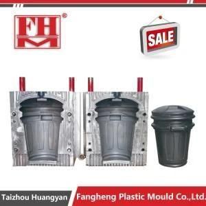 Plastic Injection Blow Trash Can Ash-Bin Mould Garbage Can Dust Bin Mold