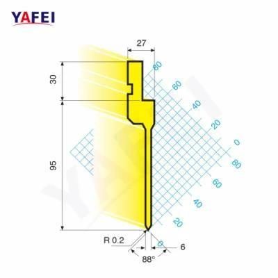 Amada Euro Style Press Brake Punch for Bending Machine