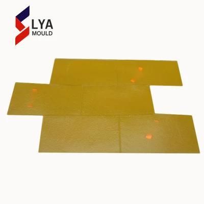 Flexibility Decorative Rubber Stamped Concrete Mould