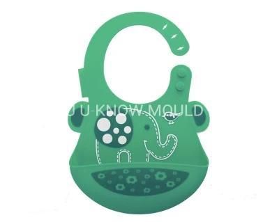 Child Wash Free Bib Injection Mould Plastic Baby Bid Mold