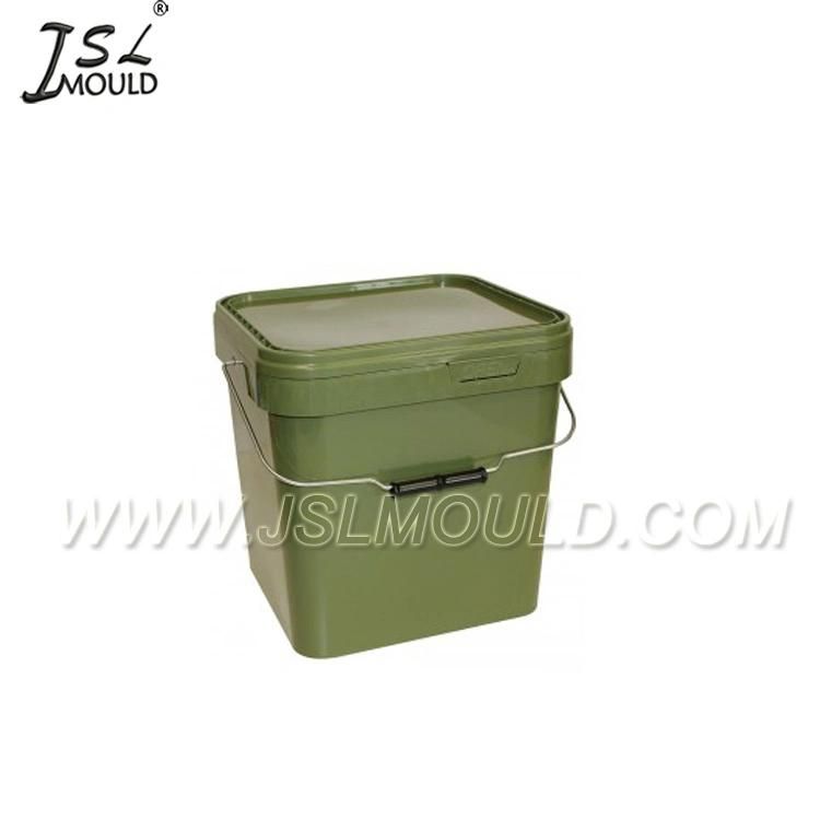 Square Injection Plastic Pail Mold