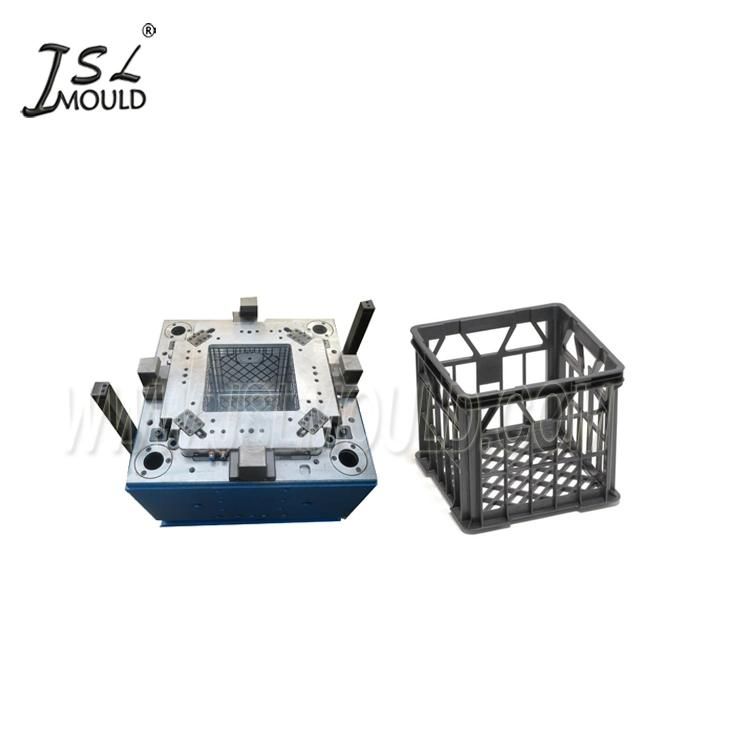 Stacking 16qt Plastic Dairy Milk Crate Mold