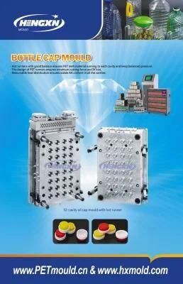 Edible Oil Cap Mould With Hot Runner