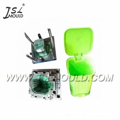 Injection Plastic Household Plastic Rattan Dustbin Mold