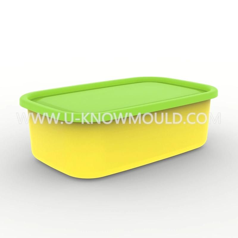 Household Products Plastic Injection Mould Thin Wall Food Container Mold