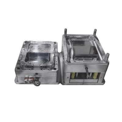 Storage Container Molding Injection Mould for Transparent Box with Flip-Top Cover