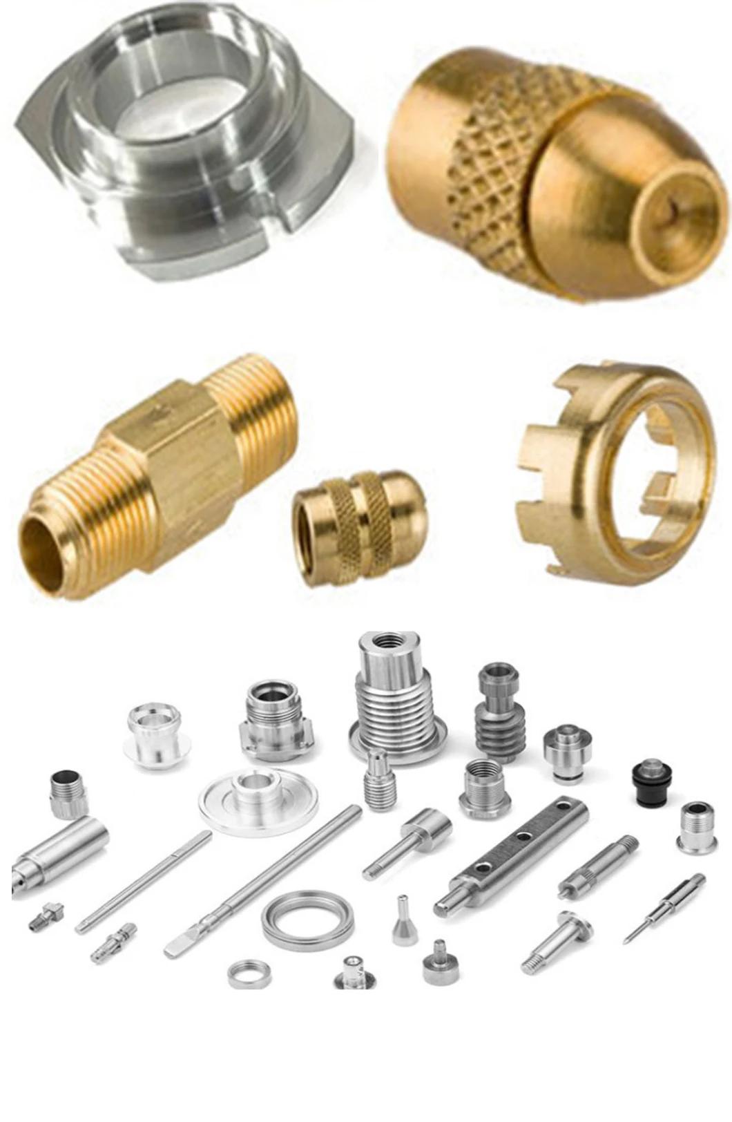 Custom Brass Parts Smooth Polishing CNC Precision Spare Components Manufacturing CNC Machining Spare Parts