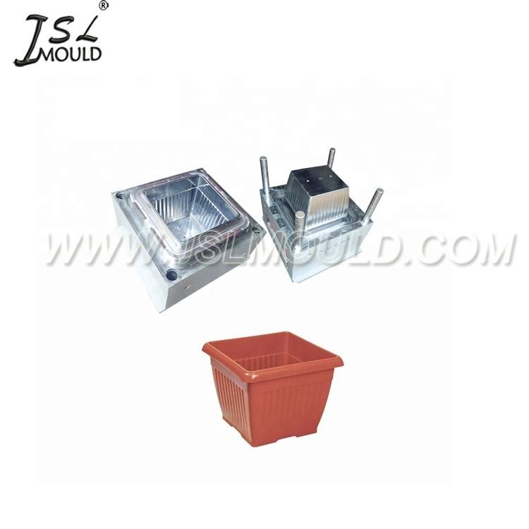 Garden Injection Rectangular Plastic Plant Pots Mould