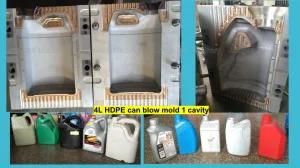1 Cavity 4 Liter HDPE Container Blowing Mold/Mould Maker