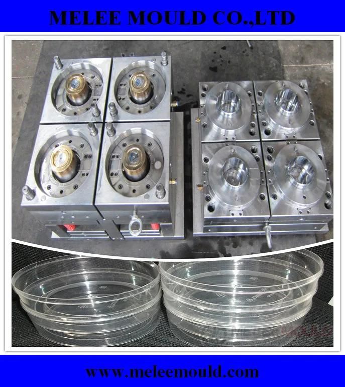 Customzied Plastic Injection Thin Wall Bucket Mould, Iml Molding