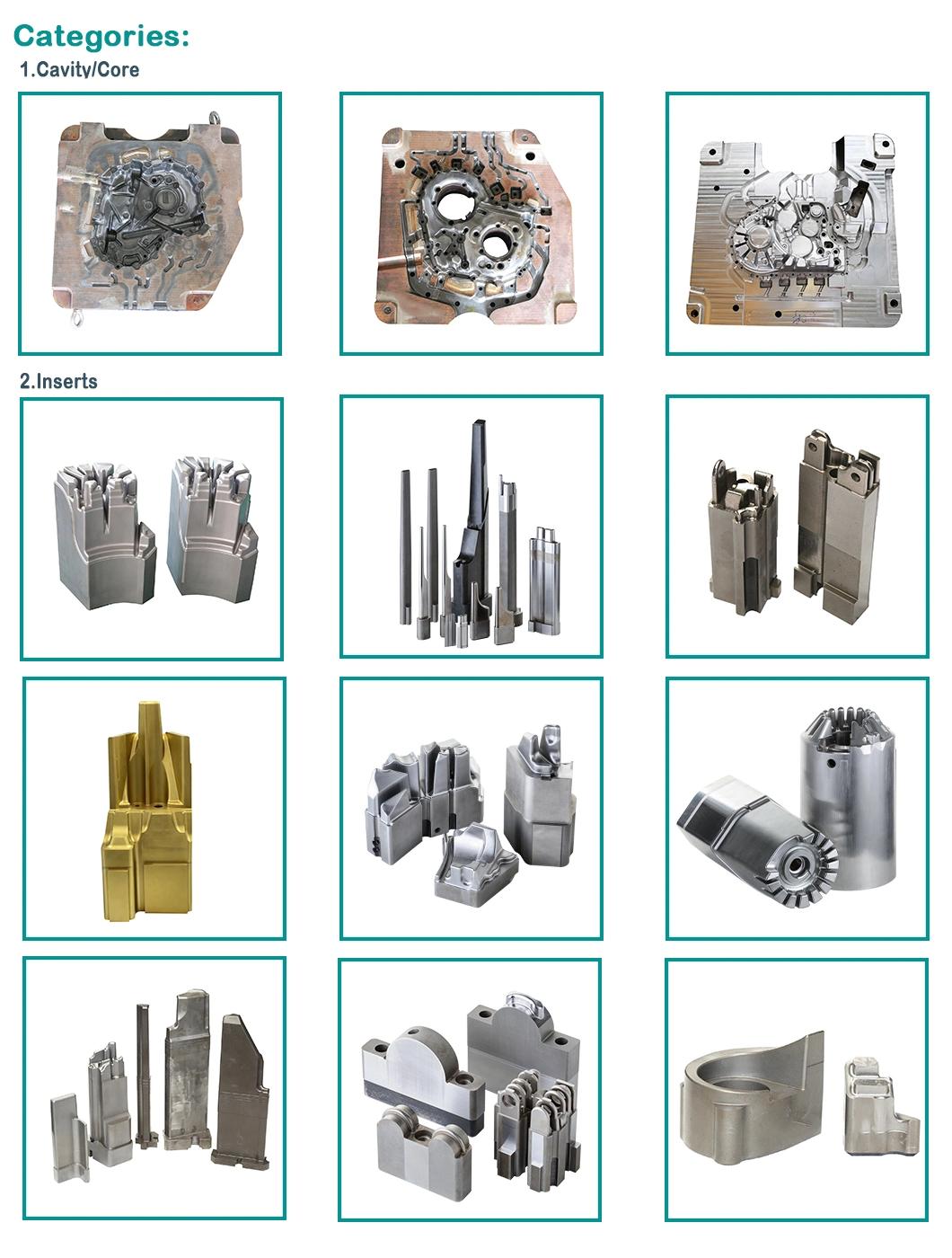 High Precision Strict Tolerance Fast Delivery Custom Die Casting Mould Components Mould Spare Parts Water Jacket From Mould Maker Symbos