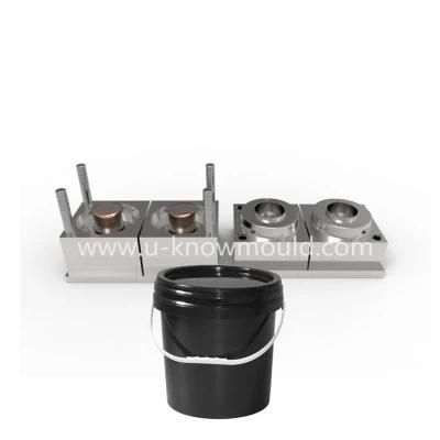 Mould Manufacturer High Quality 10L Plastic Paint Bucket Cover Mold