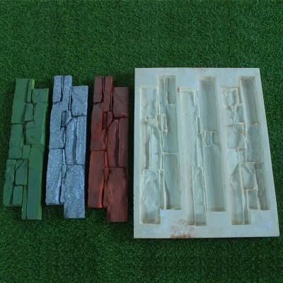 Decorative Wall Veneer Artificial Molding Silicone Stone Molds