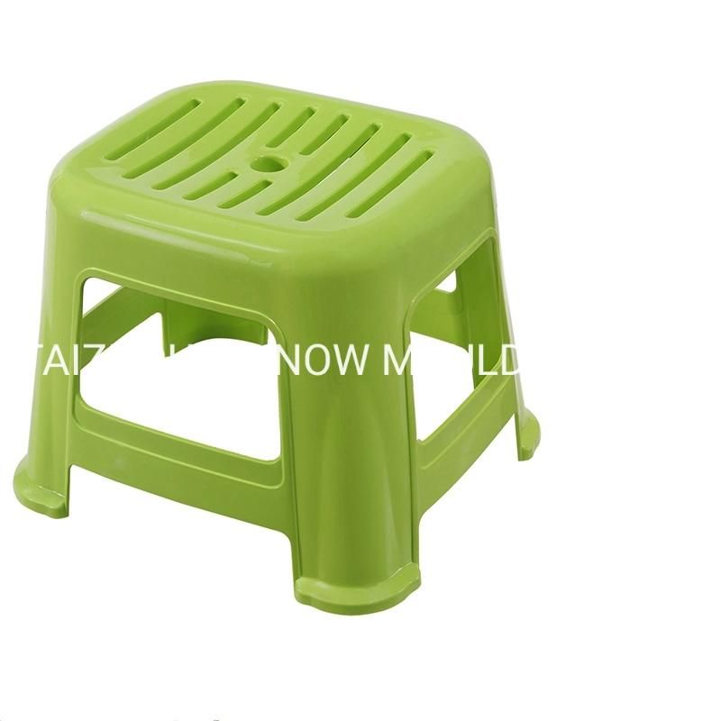 Children Plastic Sitting Stool Mold Rectangle Stool Injection Mould