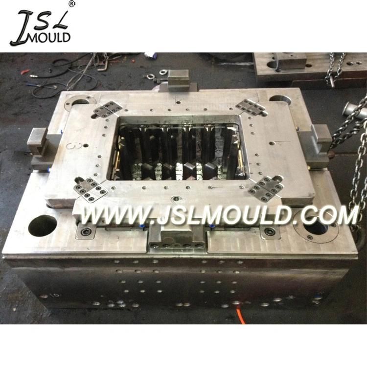 Custom Made Injection Plastic Beer Bottle Crate Mould