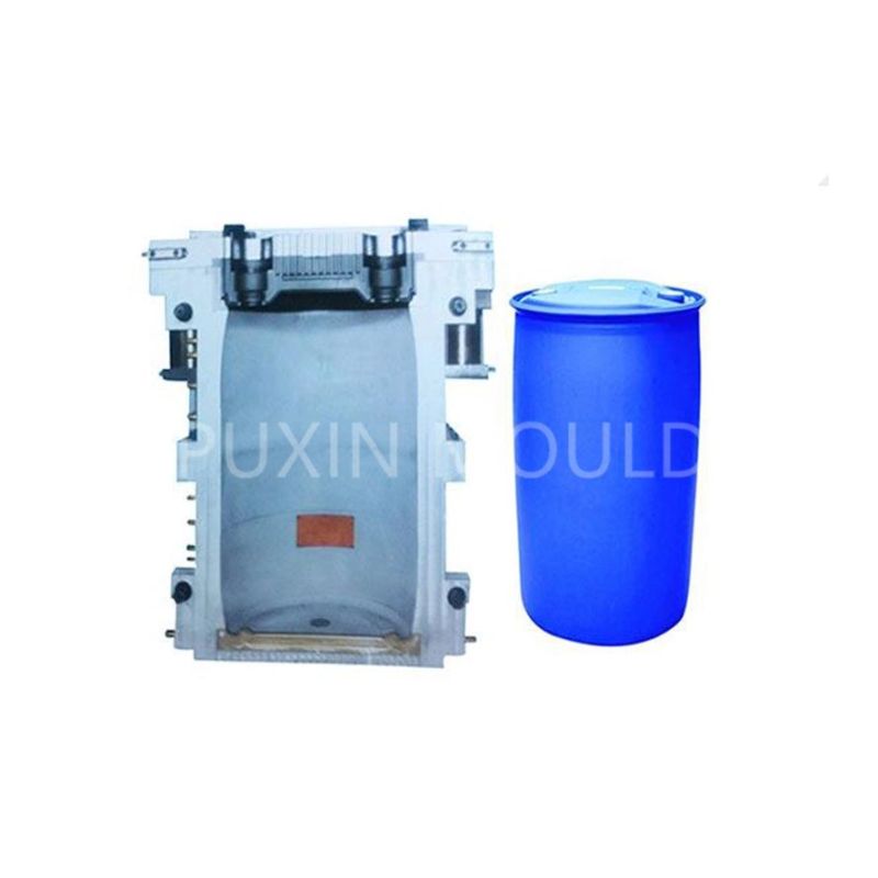 P20 718 Steel Aluminum Extrusion Blowing Molding Moulding Tank Barrel Drum Plastic Canister HDPE Bottle Blow Mould Mold