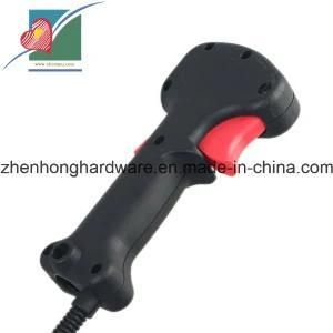 Black Plastic Part with Button Good Using Plastic Moulding Parts (ZH-PP-042)