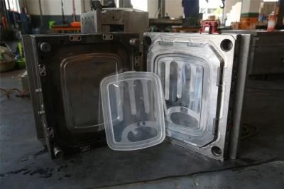 Fork &amp; Knife Box Body &amp; Lid Plastic Injection Mould