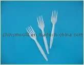 20 Cavities Cold Runner Disposable Cutlery Fork Mould (SMF-002)