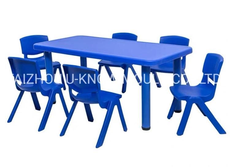 Outdoor Table Chairs Combination Injection Mould Plastic Furniture Mold