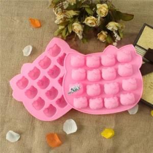 16 Kitties Cake Mold Nicole Silicone Cake Baking Molds Tray Cheap Silicone Molds for Cake ...