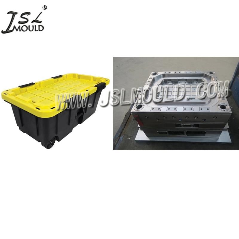 Premium Custom Plastic Flat&Flip up Top Storage Container Mold