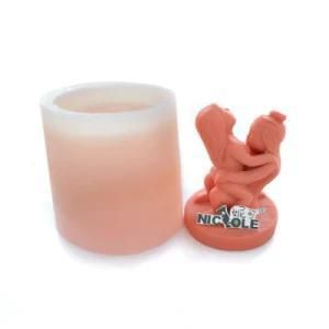 R1486 Art Classic Sensual Candle Hot Vintage Sex Art Valentine DIY Craft Silicone Mold