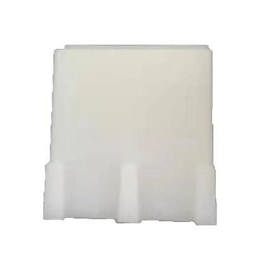 Customized White Nylon HDPE Plastic Products Injection Parts for Window Parts